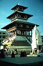 Nepal: Stupa at ’Durbar Square’ in Kathmandu