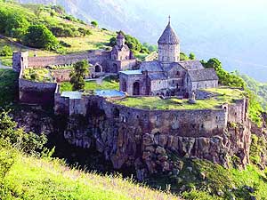 Armenia: Tatev Monastery near Goris in the Southeast