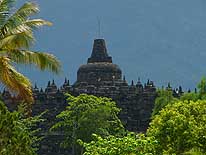 Java (Central)/Borobodur: Buddhist temple complex 15 miles Northwest of Yogyakarta