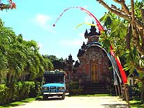 Sanur/Bali/Indonesia: One of the many 'house temples' in Bali