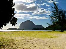 Mauritius (Sden): Der Felsen 'Le Morne Brabant'