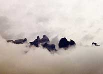 Mount Kinabalu/Sabah/Ost-Malaysia (Borneo): Morgenstimmung