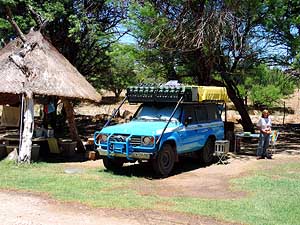 Namibia/Windhoek: Camping Elisenheim - 9 miles north of the city center