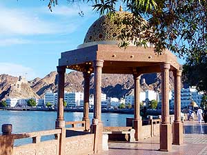 Oman/Muscat: The famous Corniche in Muttrah