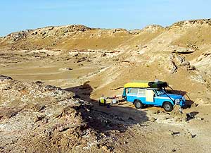 Oman/East Coast: Typical nightplace near Sawqrah