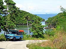 Sipalay/Insel Negros/Philippinen: Auf dem Weg nach Punta Ballo, sdlich der Kleinstadt Sipalay