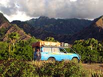 Oecussi/Ost-Timor (Timor-Leste): Landschaft im Osten von Oecussi-'Stadt'