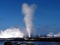 Samoa/Savaii: Alofaaga Luftloch am Kap Asuisui bei Taga im Sden der Insel Savaii