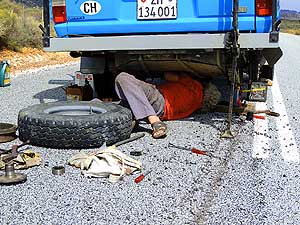 South Africa/Clanwilliam: Once more a broken side shaft