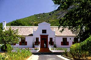 Südafrika/Paarl: Herrenhaus der Laborie-Weinfarm